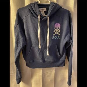 Soul Cycle Cropped Hoodie